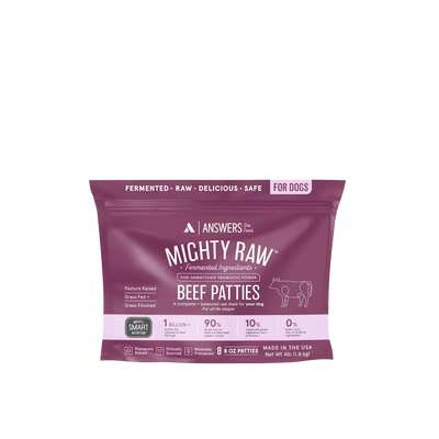 ANSWERS Frozen Raw Beef - Dog Food
