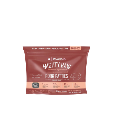 ANSWERS Frozen Raw Pork - Dog Food
