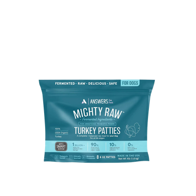 ANSWERS Frozen Raw Turkey - Dog Food