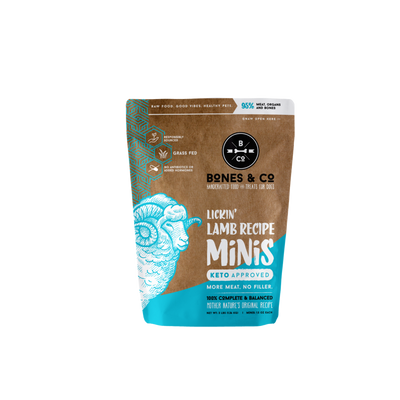 BONES & CO Frozen Lamb Minis - Dog Food