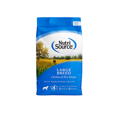 NUTRISOURCE - Large Breed Chicken & Rice
