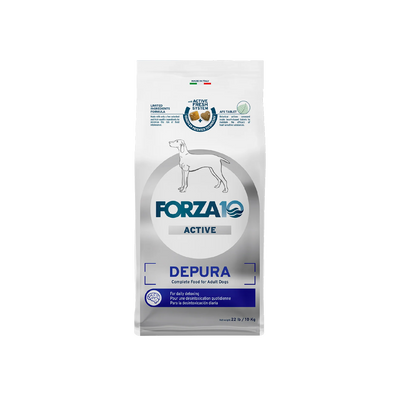 FORZA10 - Depura Dry Dog Food for Daily Detoxing Support, Fish Flavor