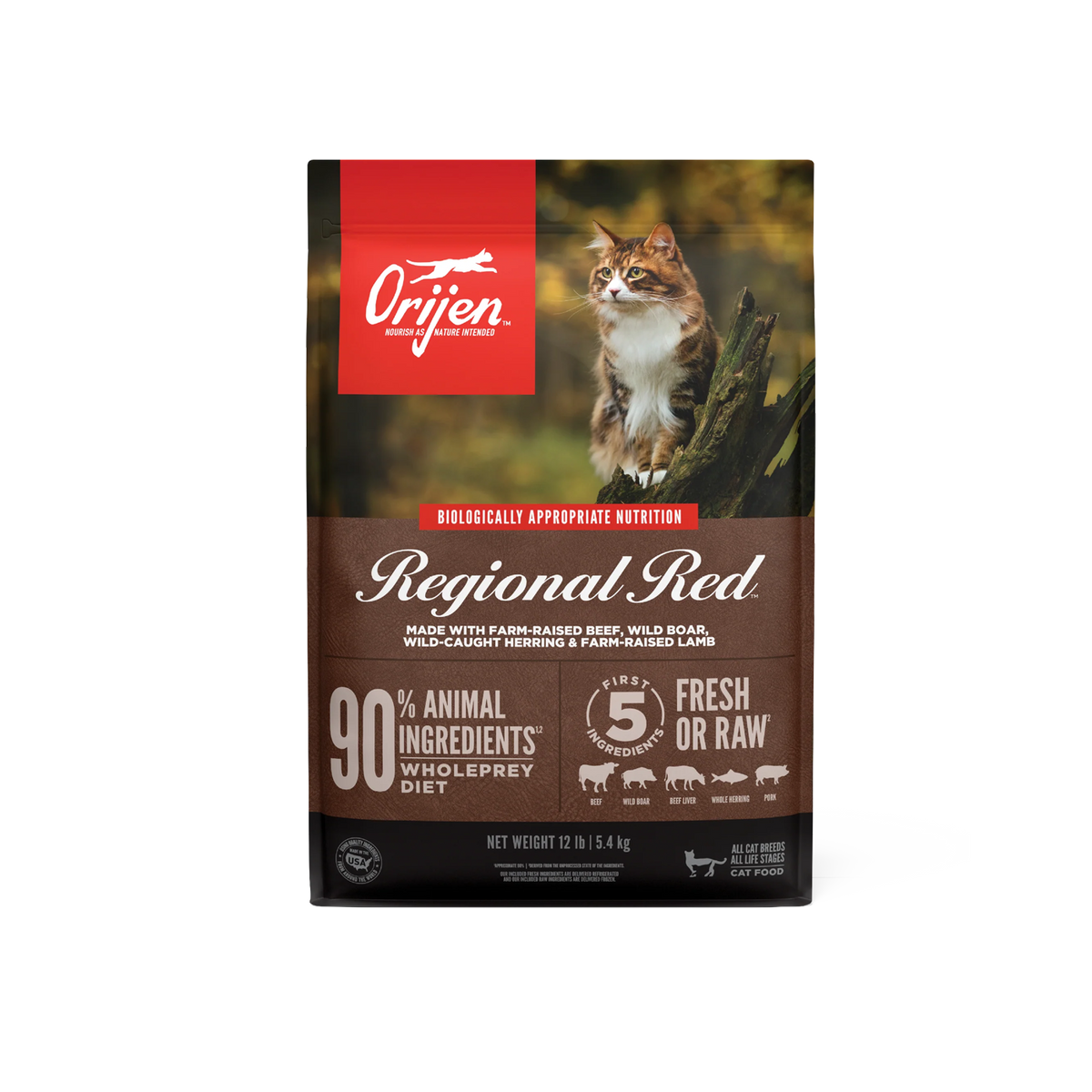 ORIJEN Regional red - Dry Cat Food