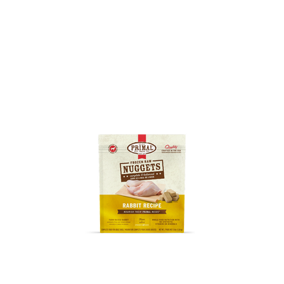 PRIMAL Rabbit Frozen Raw Nuggets - Dog Food