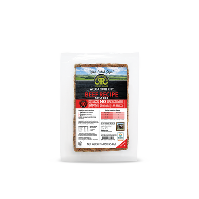 RAISED RIGHT Frozen Original Beef - Dog Food