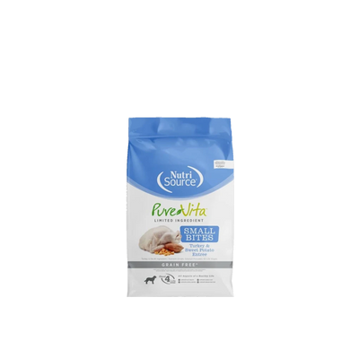 PUREVITA - Grain Free Small Bites Turkey & Sweet Potato Entrée