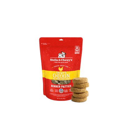 STELLA & CHEWY'S Chicken Freeze-Dried Raw Dinner Patties- Dog Food