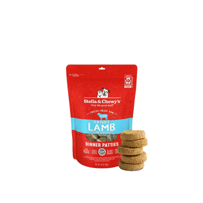 STELLA & CHEWY'S Dandy Lamb Freeze-Dried Raw Dinner Patties- Dog Food