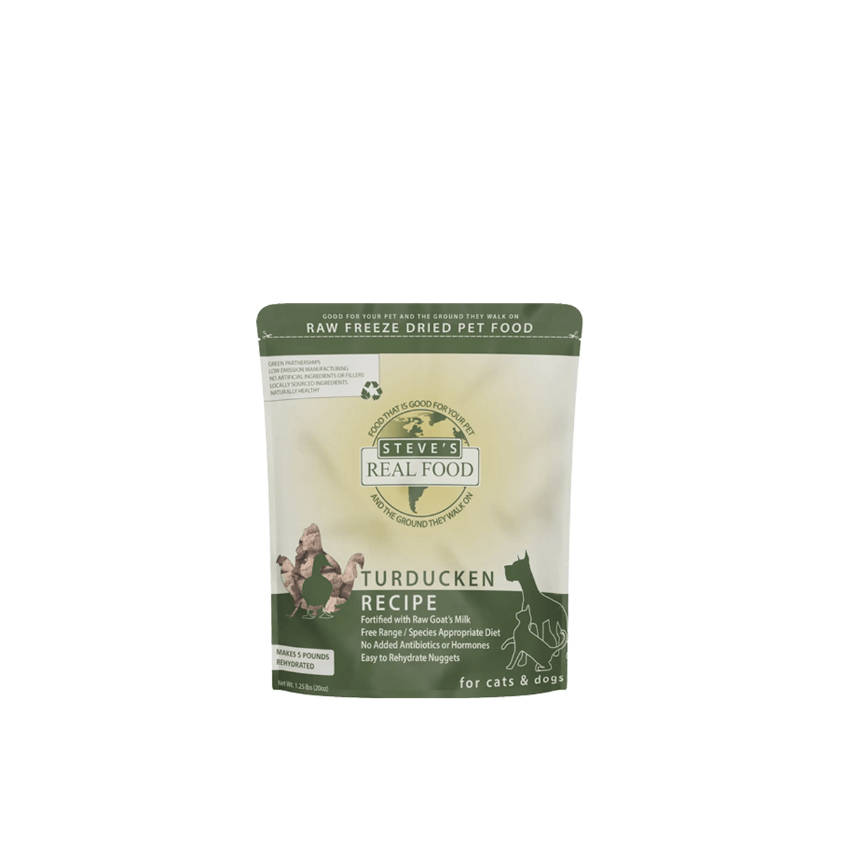 STEVE'S Freeze-Dried Raw Turducken - Dog Food