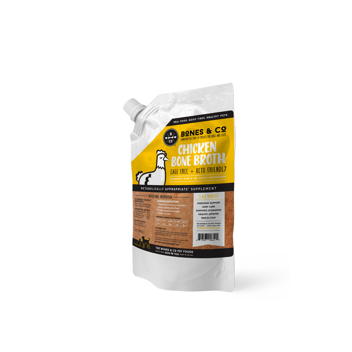 BONES & CO Chicken Broth - Dog Food