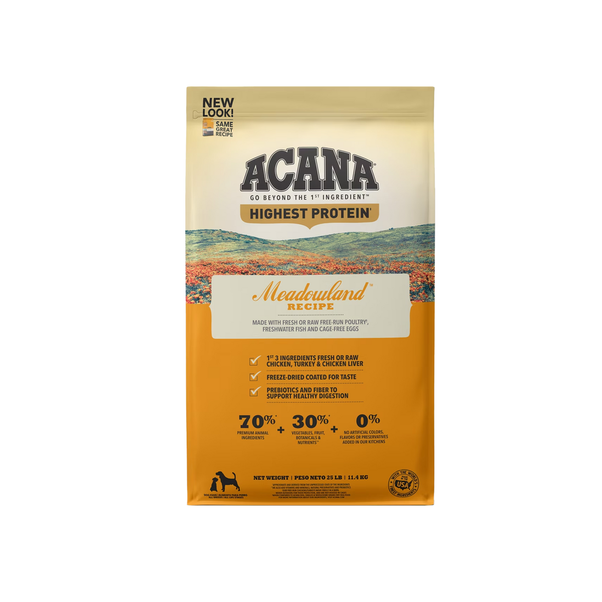 ACANA Meadowlands Recipe - Dog Food