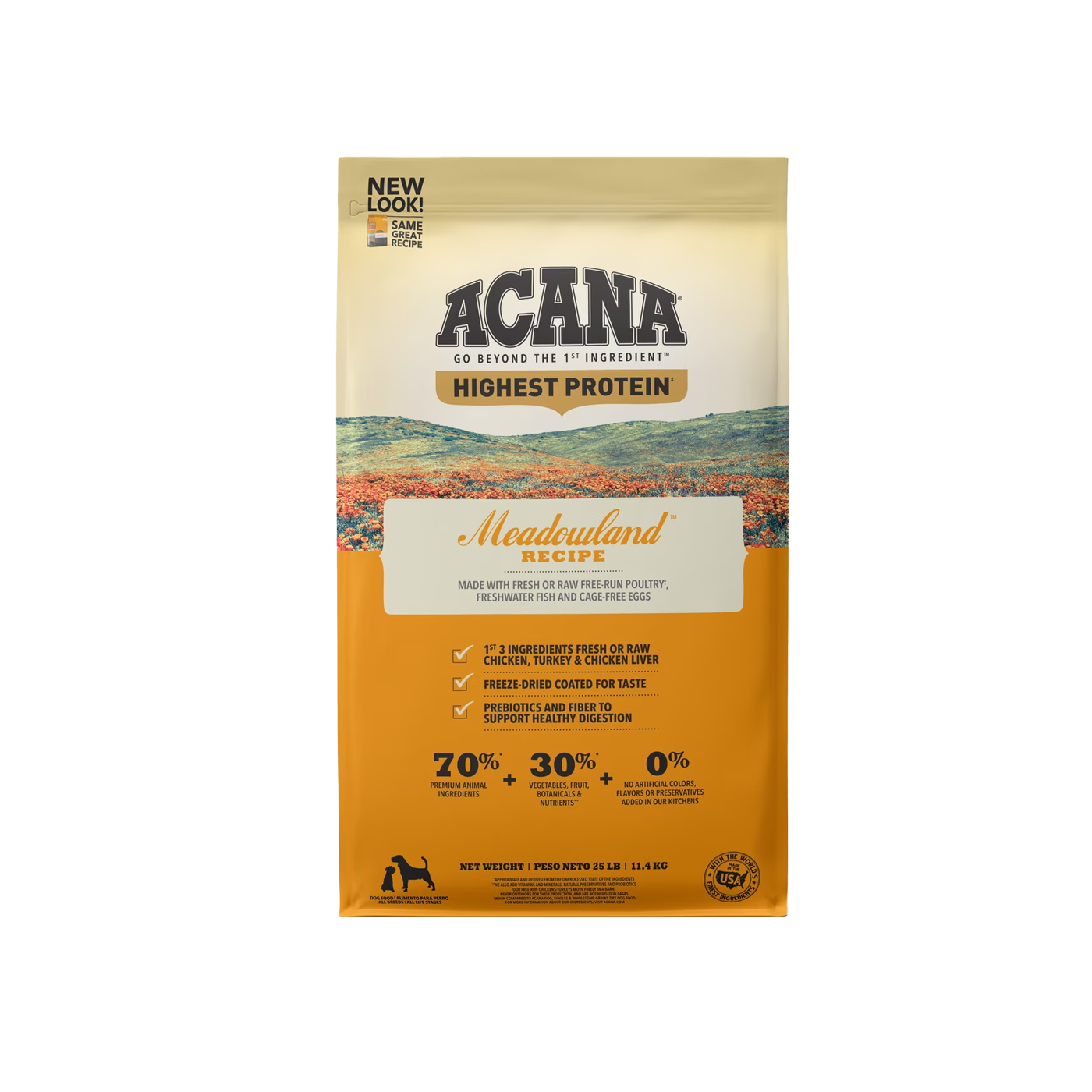 ACANA Meadowlands Recipe - Dog Food