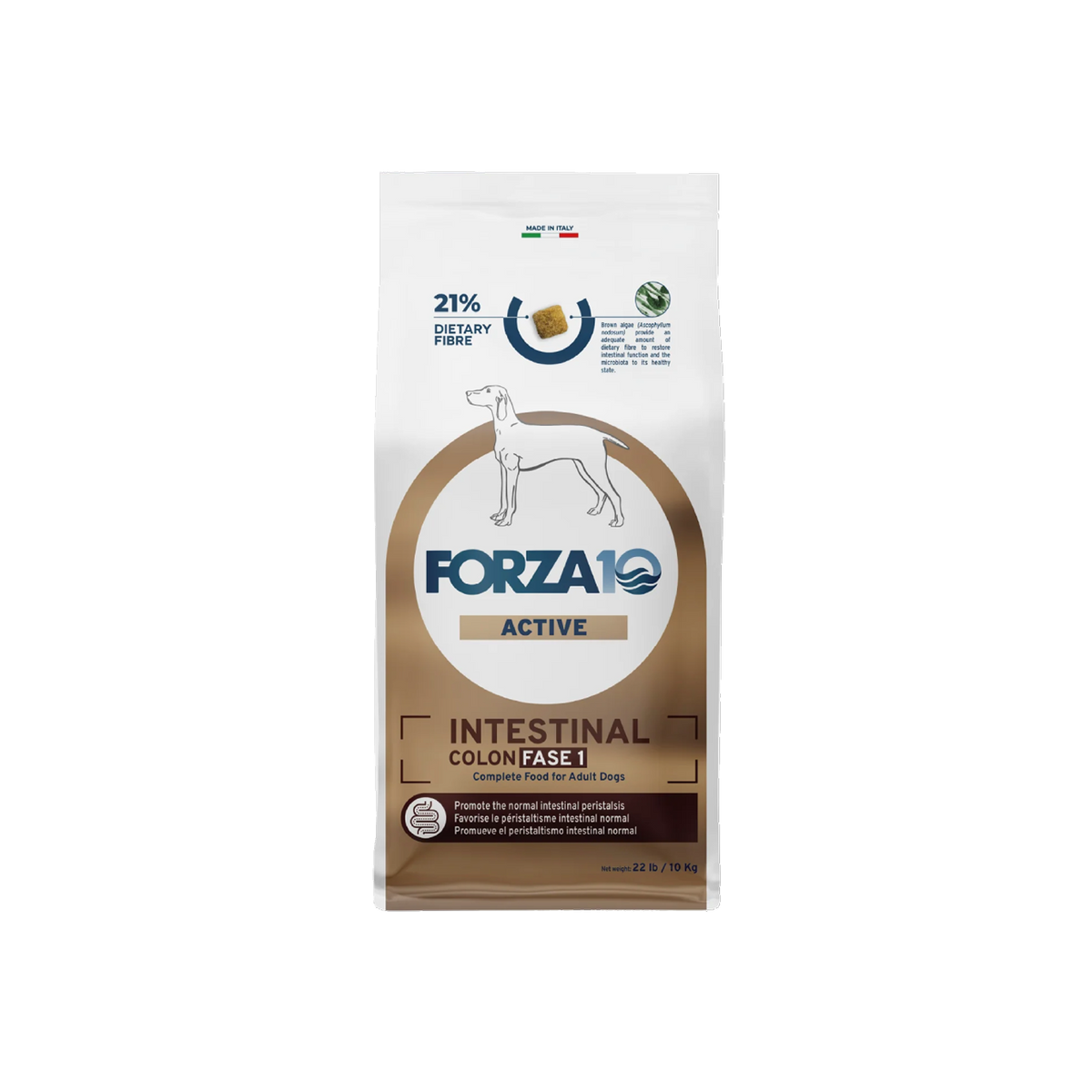 FORZA10 - Colon Dry Dog Food for Digestive Support, Fish Flavor