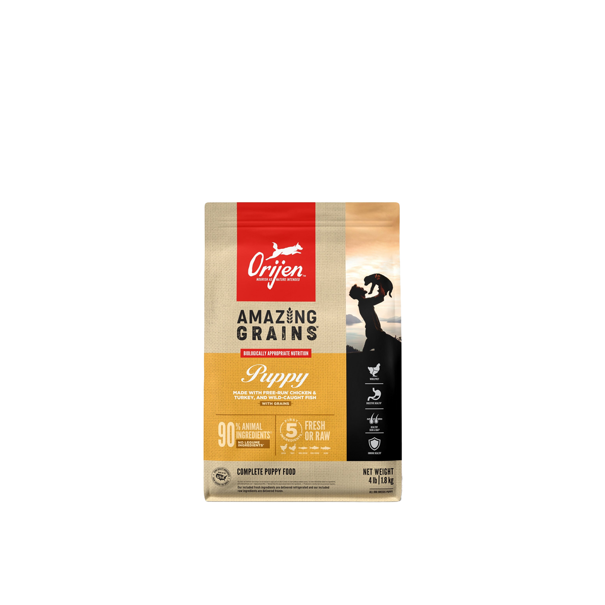 ORIJEN Amazing Grains  Puppy - Dry Dog Food