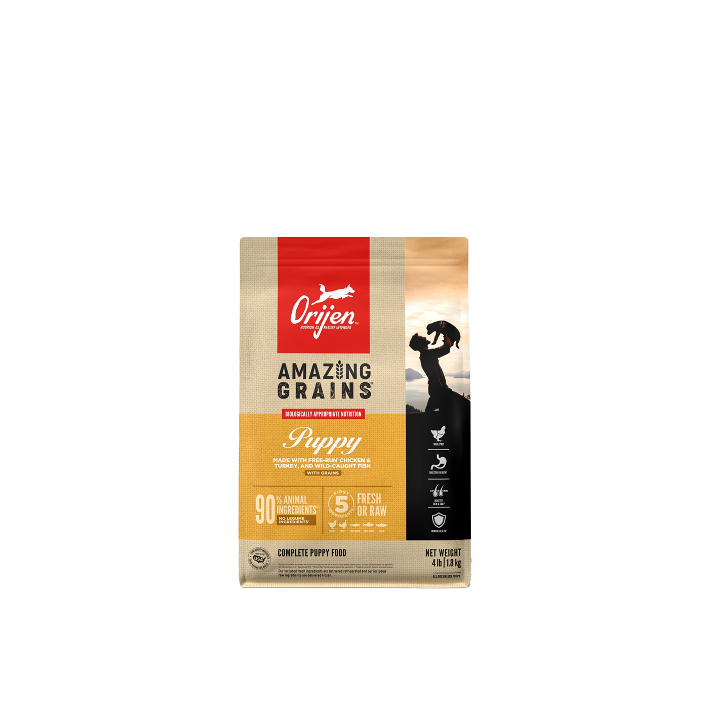 ORIJEN Amazing Grains  Puppy - Dry Dog Food