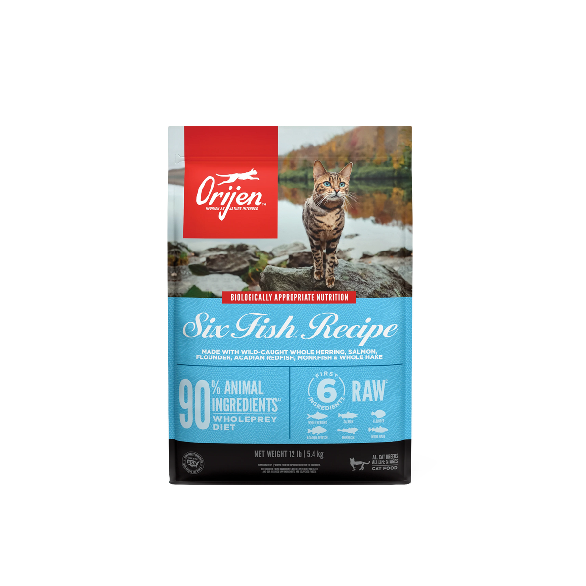 ORIJEN Six Fish - Dry Cat Food