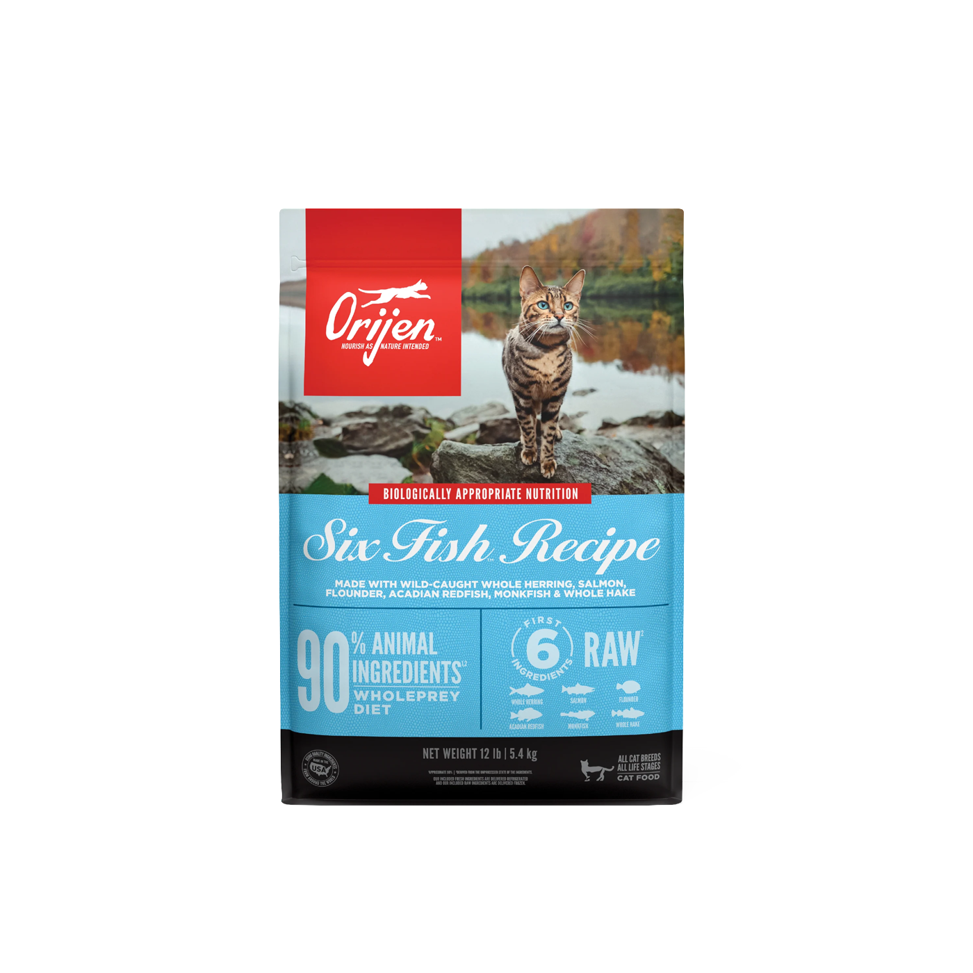 ORIJEN Six Fish - Dry Cat Food