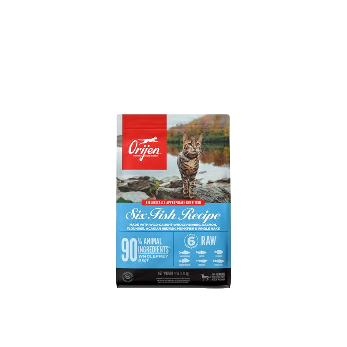 ORIJEN Six Fish - Dry Cat Food