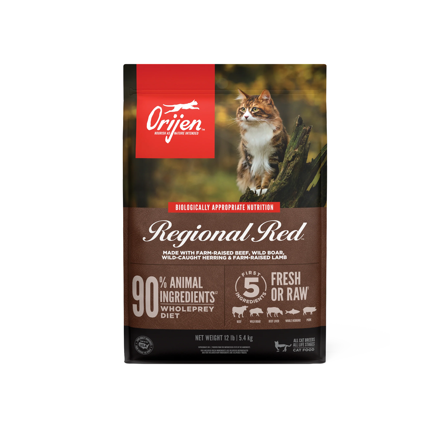 ORIJEN Regional red - Dry Cat Food