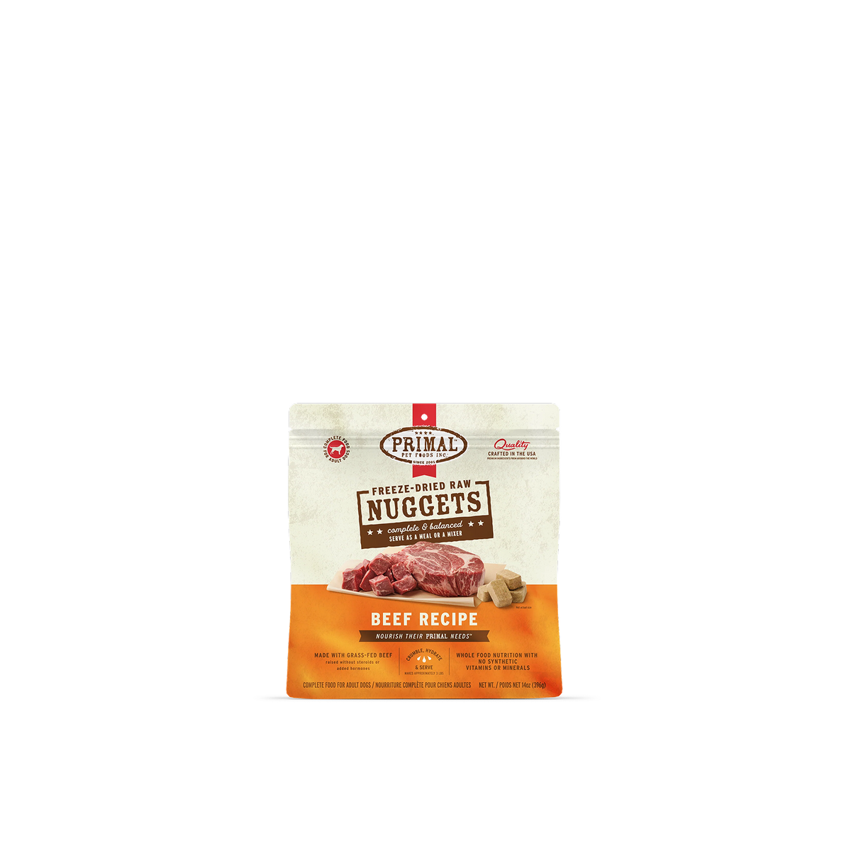 PRIMAL Beef Nuggets - Freeze-Dried - Dog Food