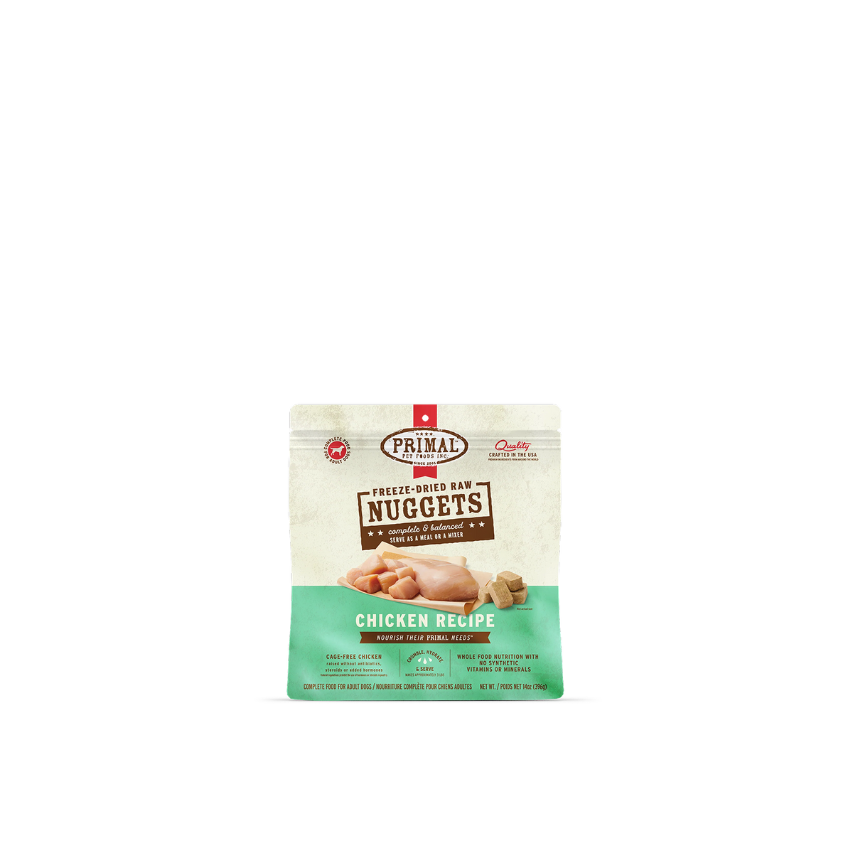 PRIMAL Chicken Nuggets - Freeze-Dried - Dog Food