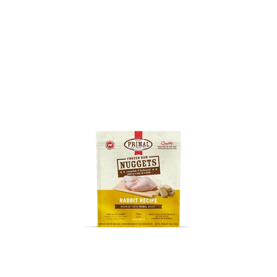 PRIMAL Rabbit Frozen Raw Nuggets - Dog Food