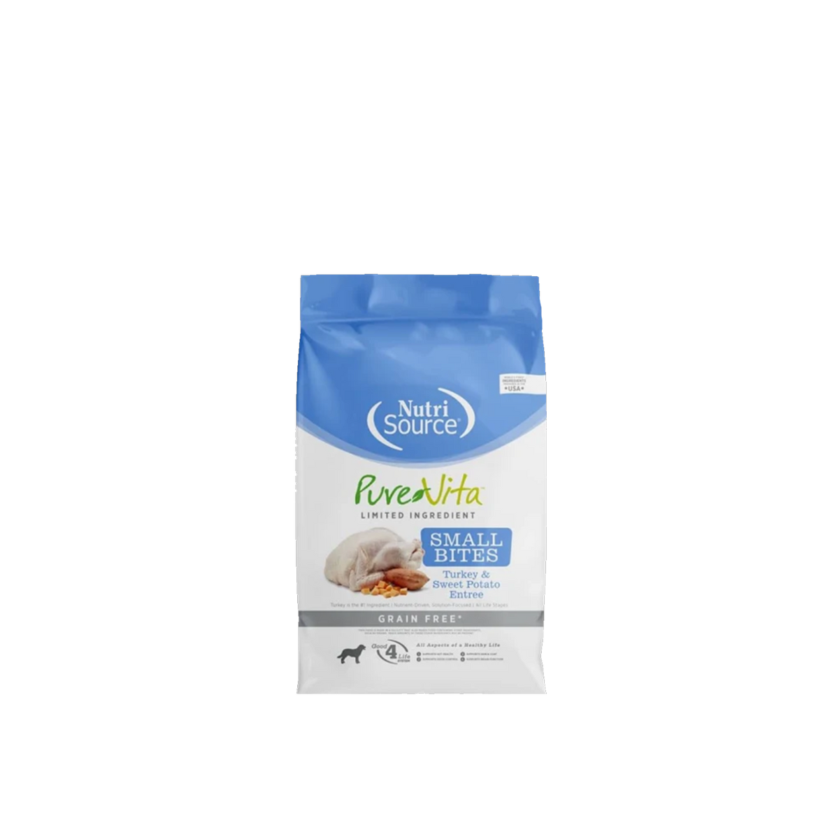 PUREVITA - Grain Free Small Bites Turkey & Sweet Potato Entrée