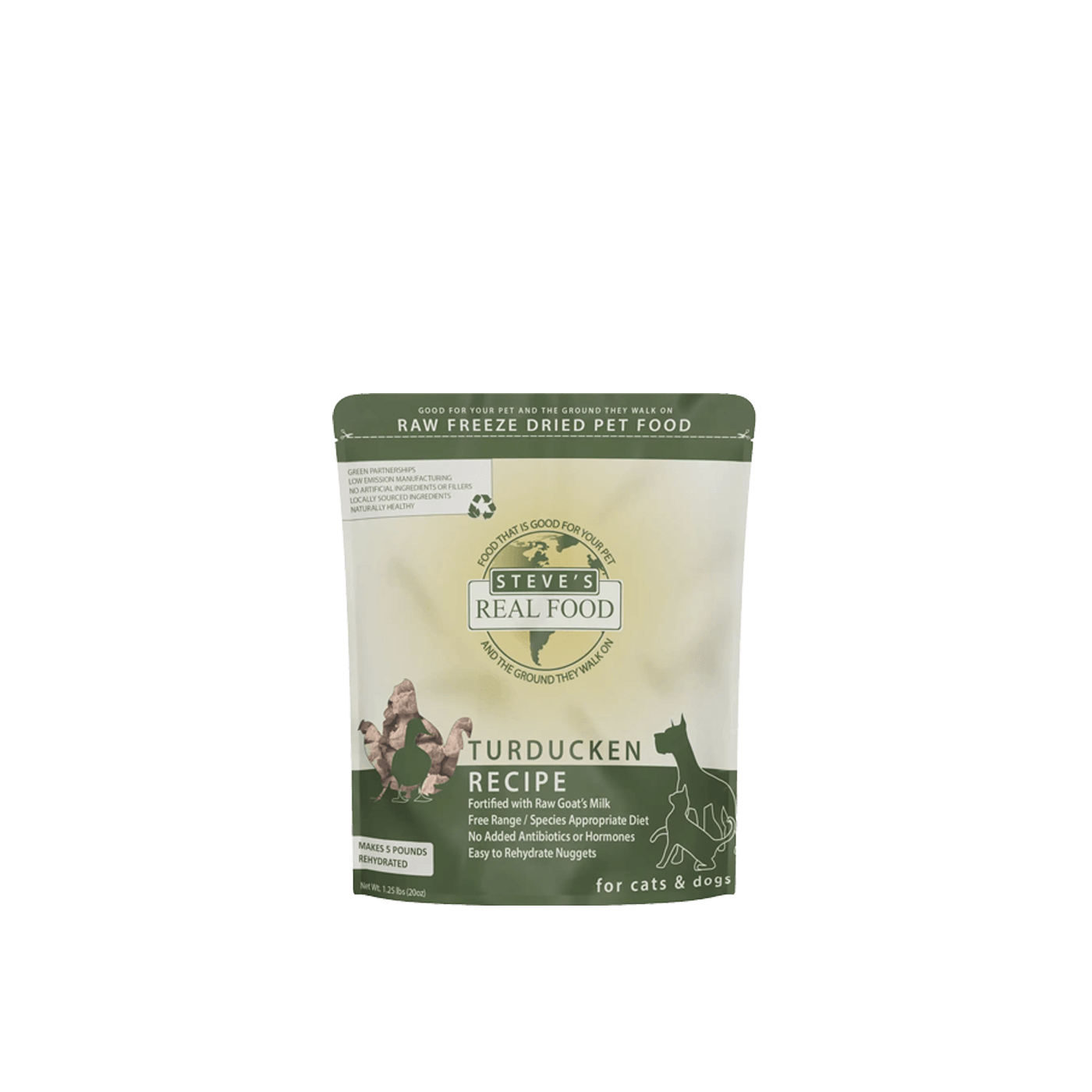 STEVE'S Freeze-Dried Raw Turducken - Dog Food