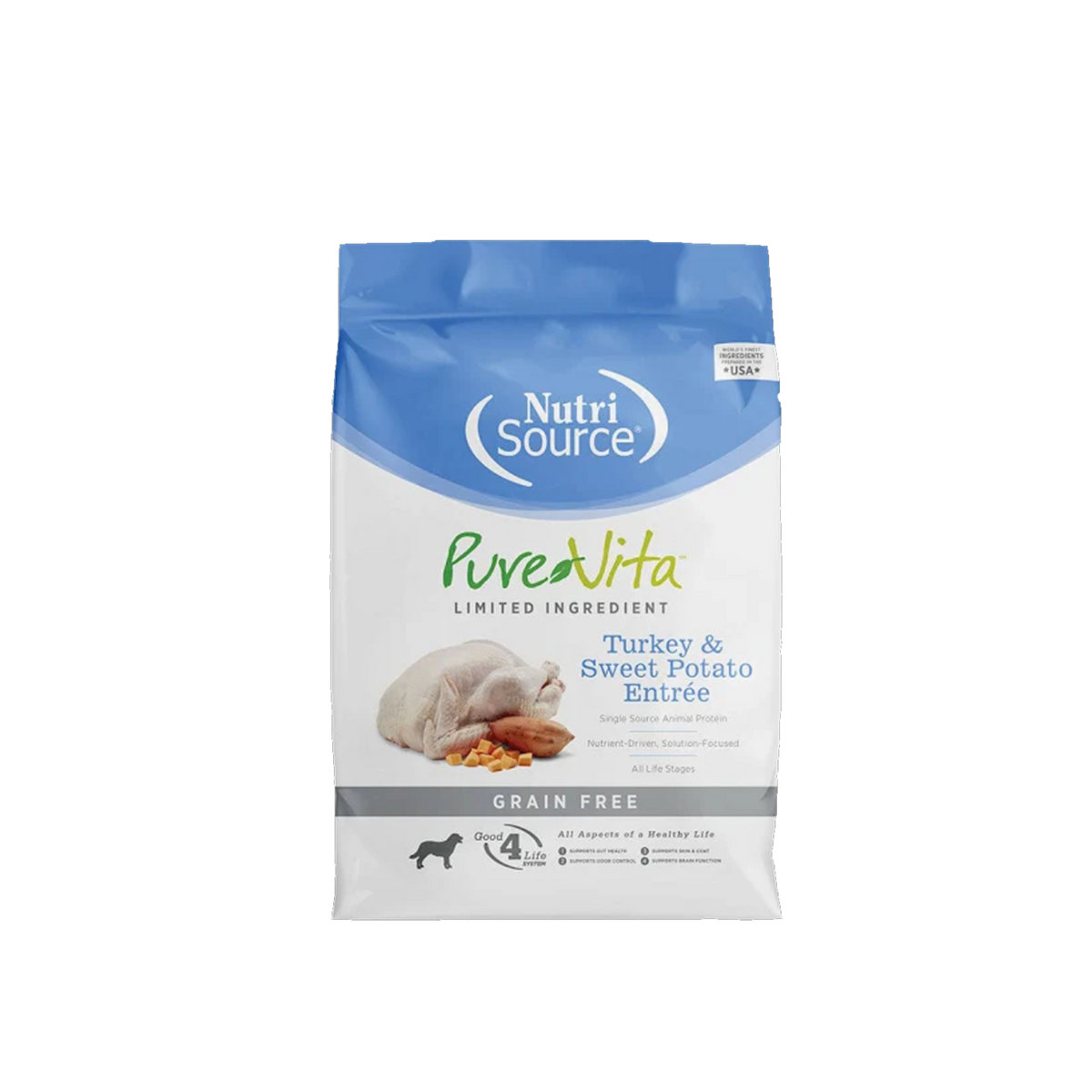 PUREVITA -  Grain Free Turkey & Sweet Potato Entrée