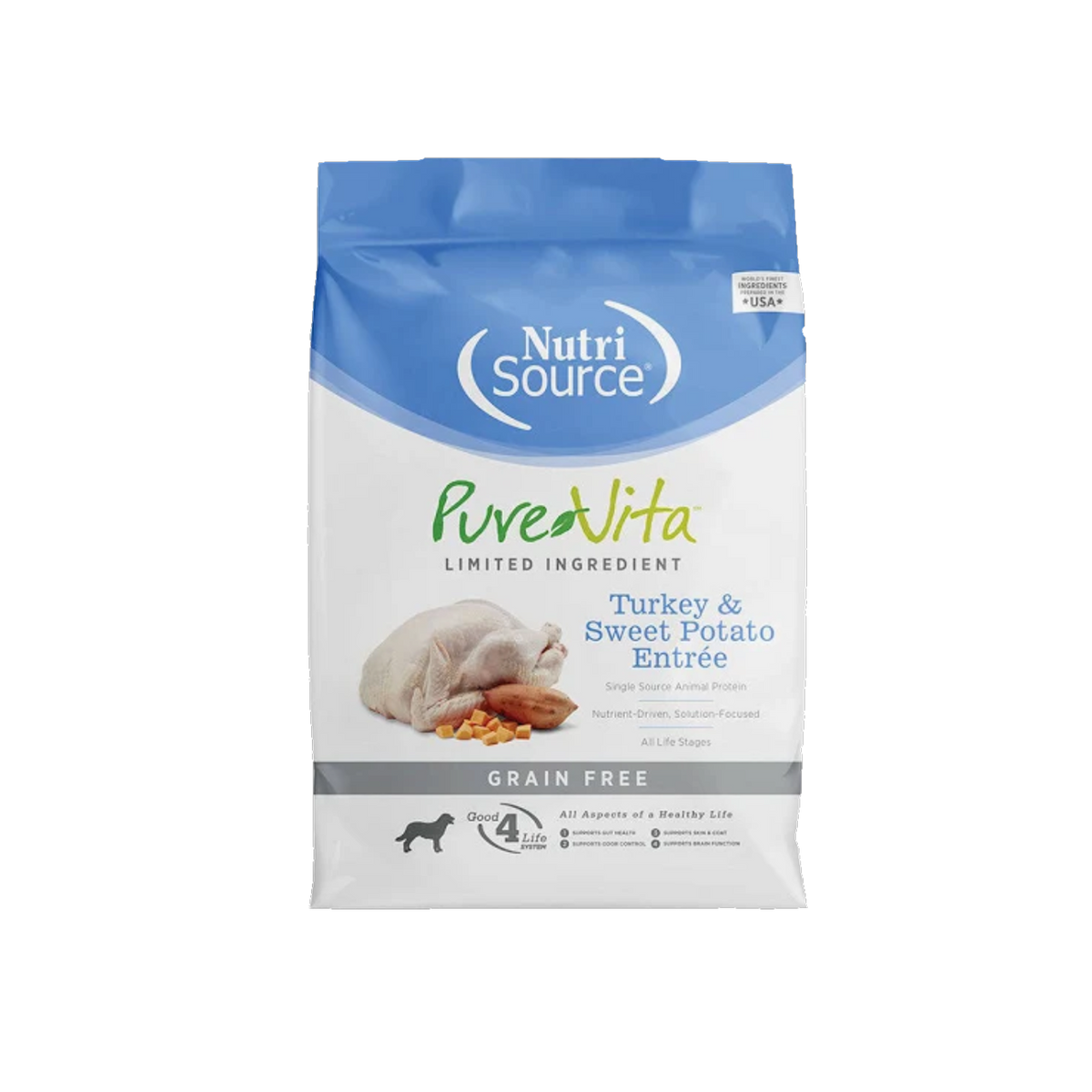 PUREVITA -  Grain Free Turkey & Sweet Potato Entrée